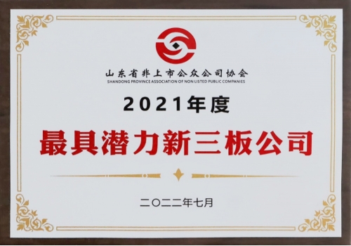 2021年度最具潛力新三板公司